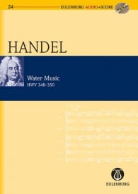 Handel: Water Music HWV 348-350 (Study Score + CD) published by Eulenburg